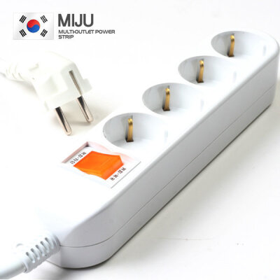 Korean/Multi Plugs/1.5M/Office/Home/Factory/Industrial/Electricity