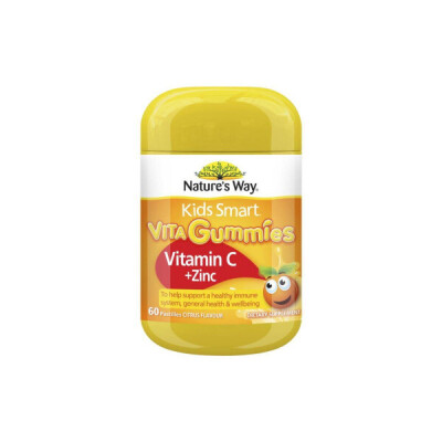 NaturesWayKidsSmartVitaGummiesVitaminCZinc60Pastilles17184