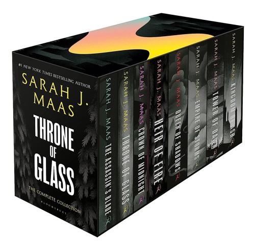 Throne of Glass 8 Books Box Set By Sarah J. Maas NEW PAPERBACK 2023 RELEASE