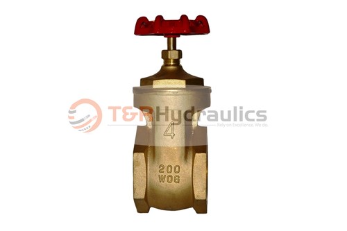 4" Full Port Brass Gate Valve