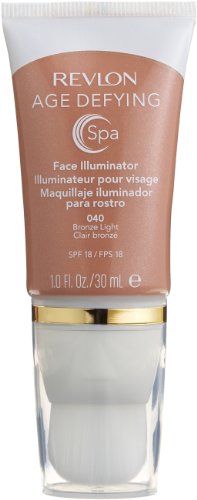 Revlon Age Defying Spa Face Illuminator, Bronze Light, 1-Fluid Ounce