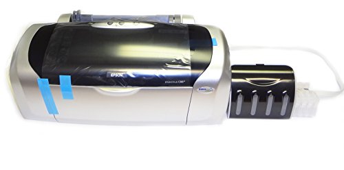 Brand New Epson C88+ Bundled with Hotzone360 Empty Ciss for Sublimation or Pigmetn Ink Use (Use for Heat Transfer Better Than c88 Workfoce 30)