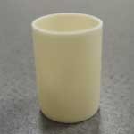 Alumina Cylindrical Crucible, 100ml, Each