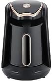 Turkish Coffee Maker, 400 W Automatic Turkish Coffee Machine With 1-4 Cups Capacity, Portable Anti Overflow Anti Dry Burning Coffee Pot, For Home