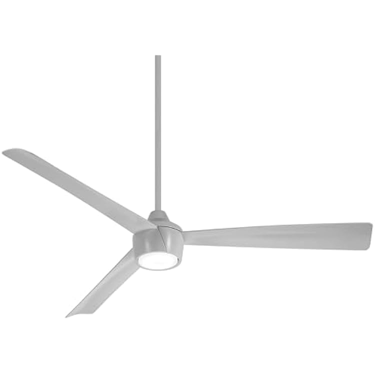 Minka-Aire F626L-GRY Skinnie 56 Ceiling Fan with Integrated LED Light in Grey Finish