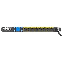 Eaton EMAT09-10 ePDU MA 1U Rackmount PDU 8X NEMA 5-15R/20R Outlets, 120V 12A, NEMA 5-20P, Ethernet & RS-232 Remote Monitoring, 10 ft Cord, ACE Included