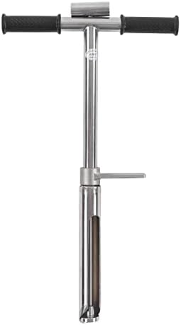 Soil Sampler Probe, Stainless Steel Soil Sampler Tool Probe Accurate with Ejector Foot Pedal, T Style Handle Soil Test Kits Soil Probes Efficient for Lawn Garden Farm Plant Care