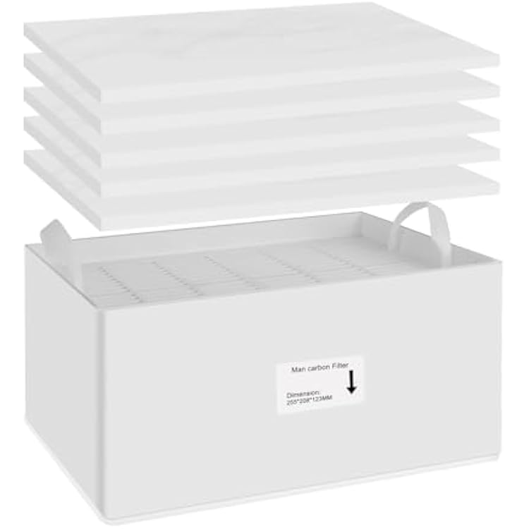FumeClear FC-100A & FC-100A Remote Control Model Replacement Filters Sets High Efficiency 2-in-1 Replaceable Filter Set with 5 Pre-Filters and 1 Hepa Activated Carbon 2-in-1High Efficiency Filter