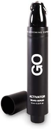 Copenhagen Grooming Activator Go 10ml - Natural Facial Hair Growth Serum - Effective Beard Growth Oil Serum