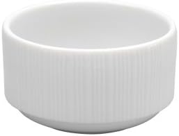 Embossed Alani, Stacking Soup Cup, 10 oz, 4 1/8" dia. x 2 1/4"H, 24 per case
