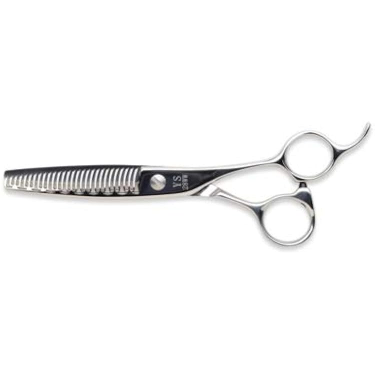 Yasaka Shears Scissors 20% Thinning 28 Teeth Cobalt Ats 314 (6 Inches Fulcrum Screw)
