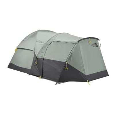 The North Face Tents Wawona 6 Tent | Six-Person Camping Tent, Water Repellent, Spacious & Easy to Set Up, Attached Vestibule Area