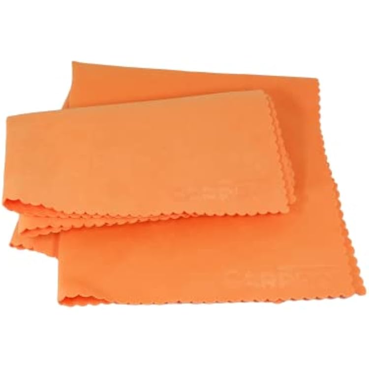 CARPRO Suede Microfiber Cloth Towels - Lint-Free, Tag-Free, Low Absorbent Microfiber Designed for CQUARTZ Ceramic Nano Coating Applications - 16 x16 10 Pack