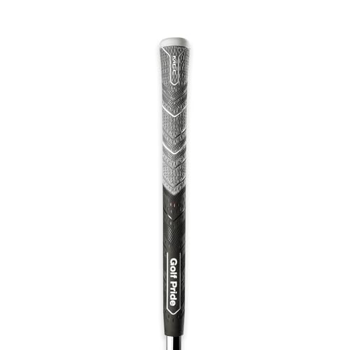 Golf Pride MCC Plus4 ALIGN MAX Golf Club Grip - Maximum Raised Ridge Technology in All Weather Hybrid Grip with Larger Lower Hand - Brushed Cotton Cord & Pebbled Texture