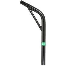 Bicycle Chromoly 25.4mm Black Lay-Back with Support Seatpost 400mm Long