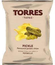 Torres Tapas Pickle Crisps 125g