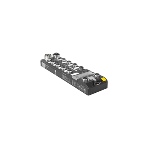 TURCK TBEN-LG-16DXP 6814068, 10100 MBPS, 16 Universal Digital Channels, 8 M12 IO Ports, Block IO Module, ETHERNETIPMODBUS TCPPROFINET, for GM Projects ONLY, Integrated Switch, MULTIPROTOCO