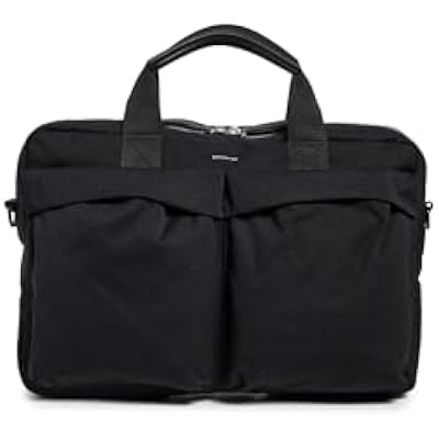Sandqvist Mens Everyday Briefcase, Black, One Size
