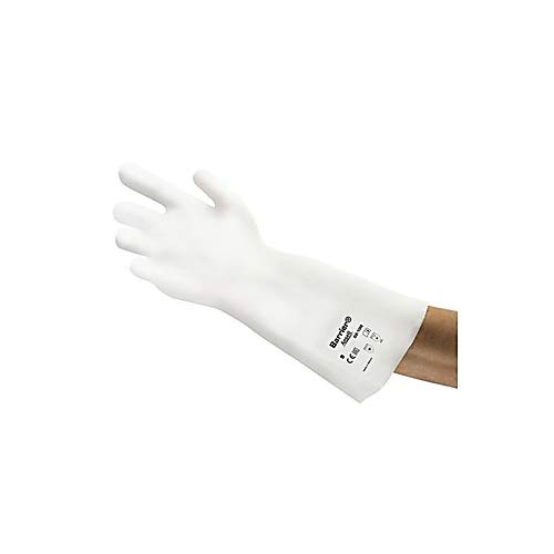 Ansell 105531 Barrier Series 2-100 Chemical and Liquid Protection Laminated Film Glove, Size 10, White Pack of 12