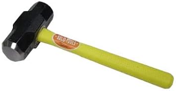 10 Lb. Sledge Hammer with Short Fiberglass Handle! Assembled In USA!