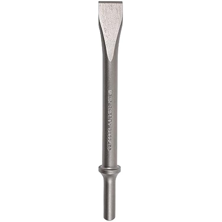 Chicago Pneumatic A046073 - Flat Chisel - 34 x 7 Inch 19 x 180 mm Long, 0.401 Inch 10.2 mm Round Shank