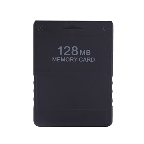 KooingTech PS2 Memory Card 128MB, Plug and Play Memory Card PS2, High Speed Memory Cards for All Versions of PS2, Including Standard Edition and Ultra Thin Edition