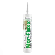 Mor-Flexx Textured Caulk, White,10.5 oz (Pack of 1)