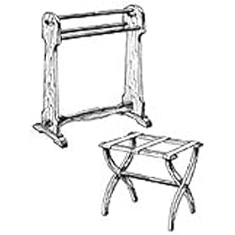 Woodcraft Project Paper Plan To Build Luggage And Quilt Rack - Material Not Included