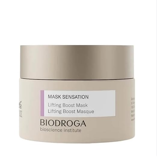 Biodroga MASK SENSATION Lifting Boost Mask (1.7oz) - Anti Aging, Firming, Energizing, Plumping, Tightening Effect - with Black Forest Complex - Made in Germany - For Normal, Mature & Sensitive Skin