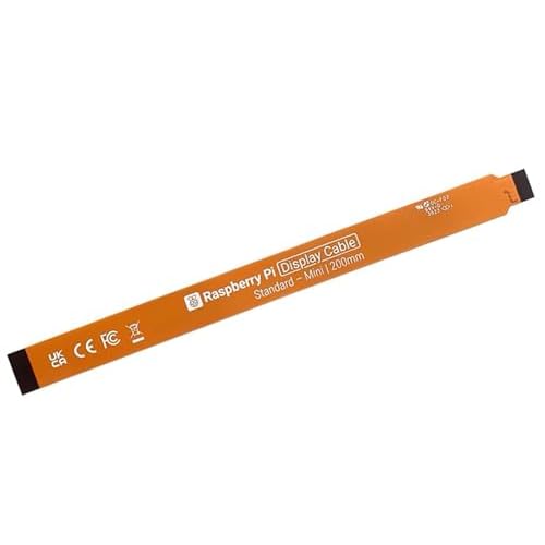 Official Pi DSI Display FPC Flexible Cable Compatible with Raspberry Pi 5, 22Pin to 15Pin, Suitable for RPi 5 Connecting to DSI Display Screen 200mm Length