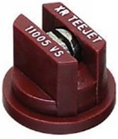 TeeJet XR11005VS Extended Range Spray Tip, 0.31-0.61 GPM, 15-50 psi, Stainless Steel - Brown