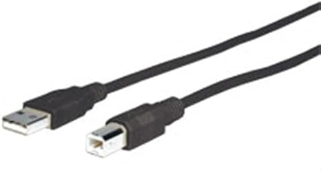 25 Foot Premium USB 2.0 A to B Cable, Color Black Matte