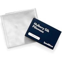 Brooklinen Mulberry Silk Pillowcase 100% Pure Silk Pillow Case, Soft & Durable, Anti-Friction Comfort, Hight Quality Smooth Texture Machine Washable & Breathable - Standard Size (Ivory)