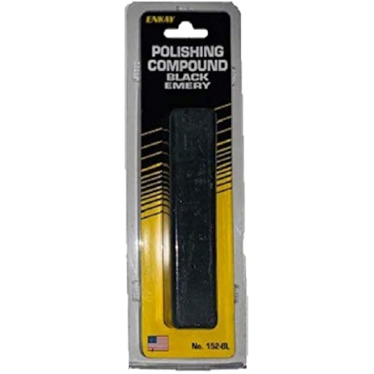 6 Ounce Black Polishing Buffing Compound Rouge for Metals