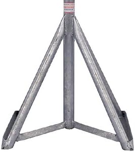 Brownell Boat Stands Motor Boat Stand (Size: 25" - 38")