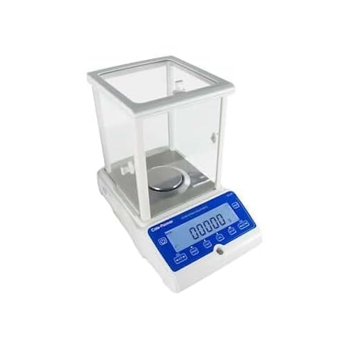 Cole-Parmer Analytical Balance, 210g Capacity x .0001g Readability, External Calibration