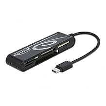 Delock Card Reader USB 2.0-C Male -> 5 Slots