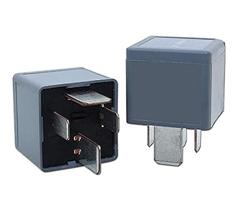 2 Pack Multi-Purpose Relay 12V 70A 4 Pin Grey 5M5T14B192EA
