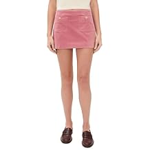 LOVESHACKFANCY Women's Kida Corduroy Skirt