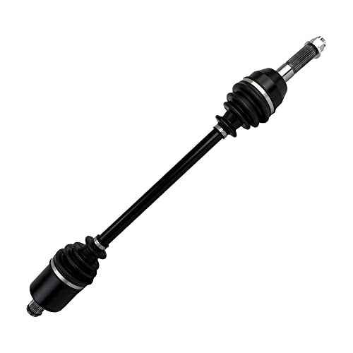 Rugged Rear LeftRight Performance Axle for 2013-18 Polaris Brutus, CNC Precision Components, Stainless-Steel Clamps Coated for High Protection & Machined Heat Treated for Long Life OEM: 1332916