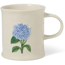 Sur La Table Embossed Floral Mug, Hydrangea