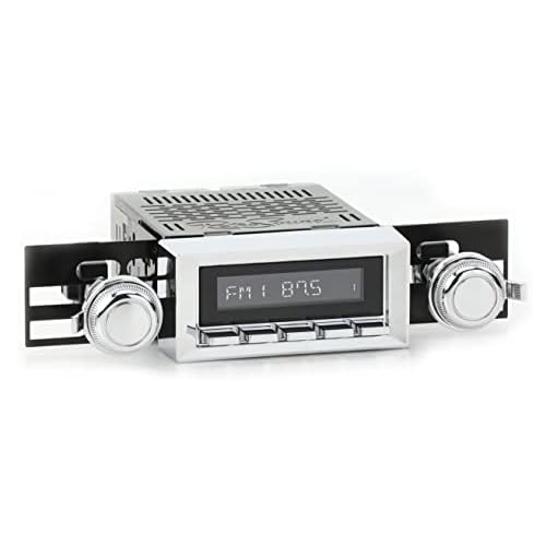 RetroRadio Compatible with 1978-81 Pontiac Lemans Features Include Bluetooth, HD, SiriusXM Ready, AMFM LC-M4-116-03-73