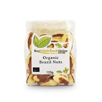 Buy Whole Foods Organic Brazil Nuts (125g)