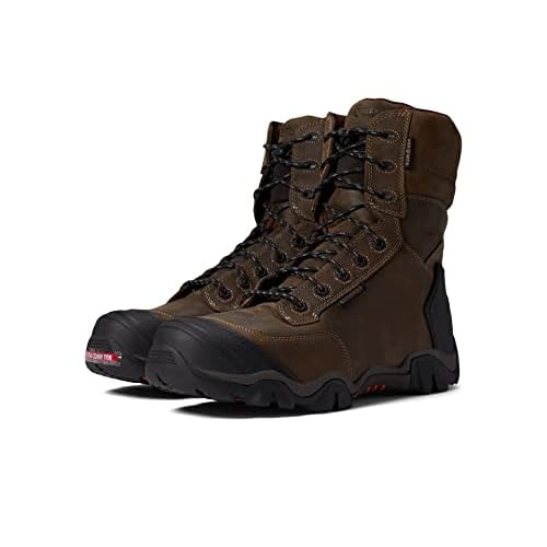 Chippewa Mens Cross Terrain Waterproof Hiking Boot Nano Composite Toe - AE5014 11.5 DM US Grey