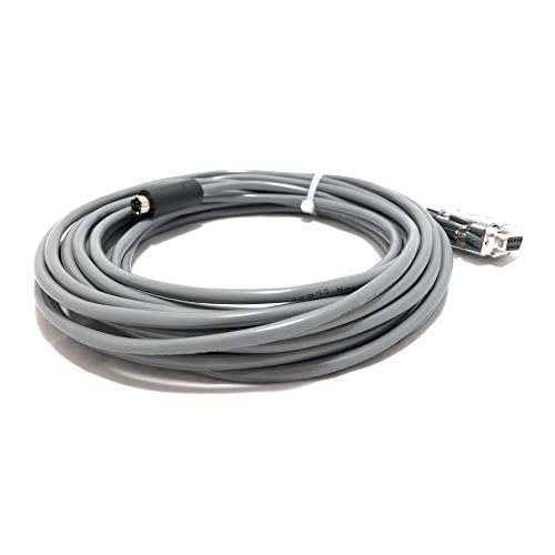 25 EVI Control Cable VISCA RS232 Cable for Sony EVIBRCSRG Series Cameras 8 Pin Mini Din to 9 Pin D-Sub Serial Computer Connector - Made in The USA
