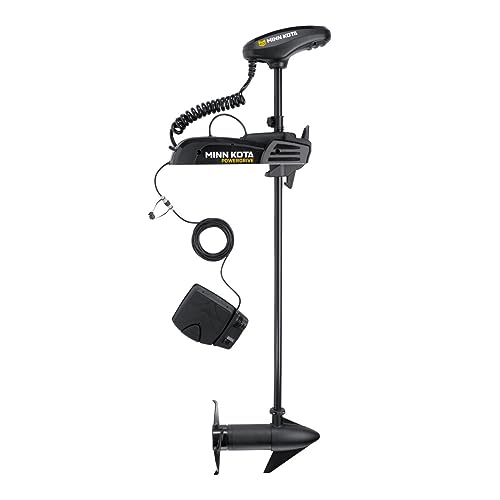 Minn Kota Pontoon Bow-Mount Electric Trolling Motor with PowerDrive Foot Pedal 70 Lb. Thrust, 48 in. Shaft, Freshwater