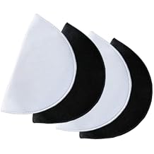 SZMUHLNY 2 Pairs Washable Shoulder Pads for Women Soft Thin Set-in Sewing Sponge Pad Shoulders Enhancer for Suit Blazer Coat Jacket Dress Clothes Sewing Accessories