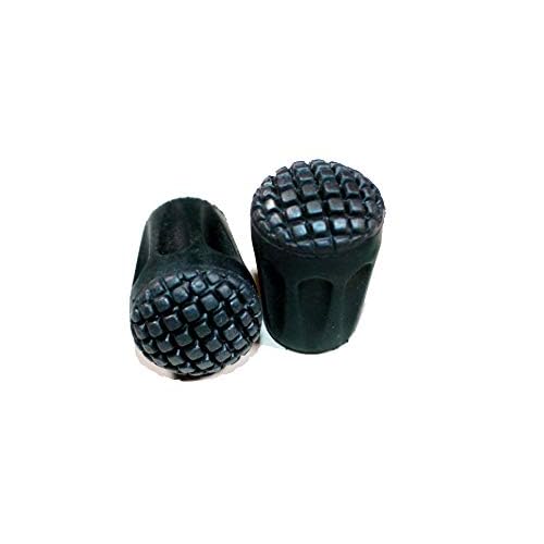 Urban Poling Trekking Tips Hiking Pole and Walking Stick Covers in Black