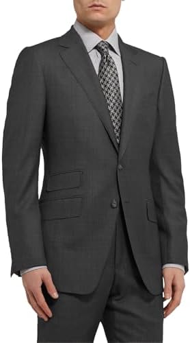 Suit for Men,Single Breasted Slim Fit Formal Wedding Groom Dress Set,Blazer with Pant