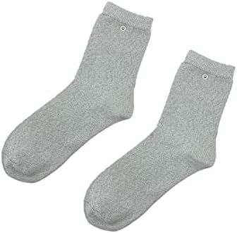 Conductive Grounded Socks 20% Silver Fiber Earthing Socks for Men Women